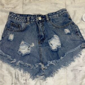 jean shorts